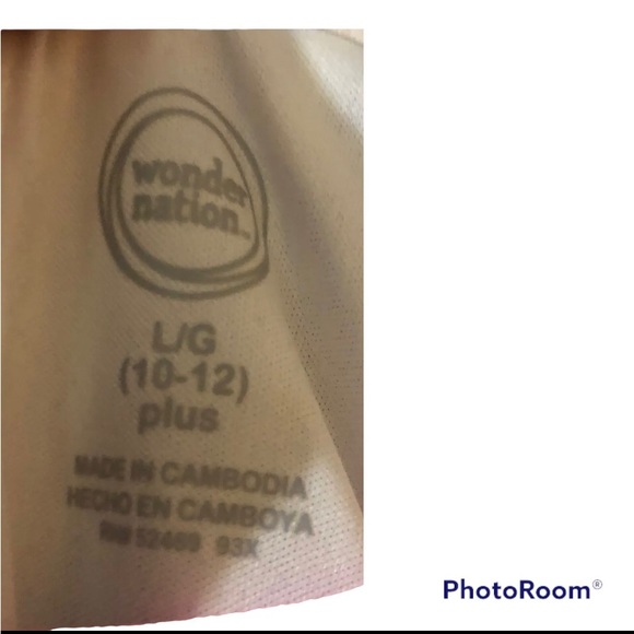 Wonder Nation Girl Layered Chiffon Ruffle Dress Size L/G 10-12 Plus - Picture 3 of 3